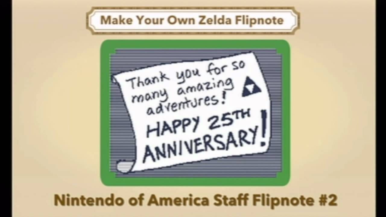 Zelda Flipnotes