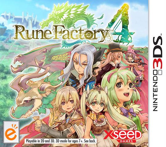 Rune Factory 4 Cover