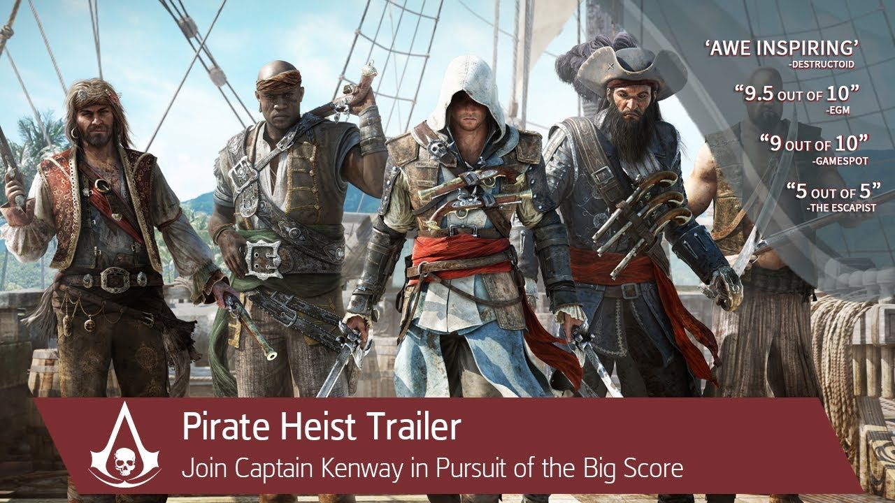 Neuer Assassins Creed IV: Black Flag-Trailer