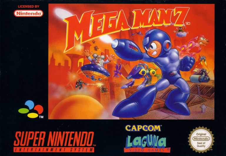 Mega Man 7 Cover