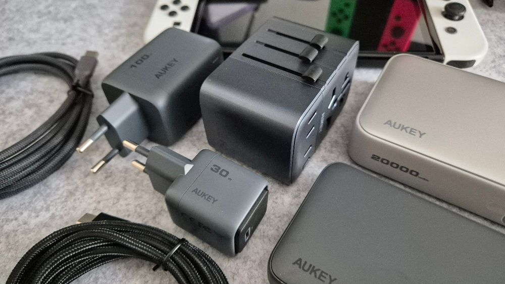 AUKEY Kabel, Charger & Powerbanks im Test