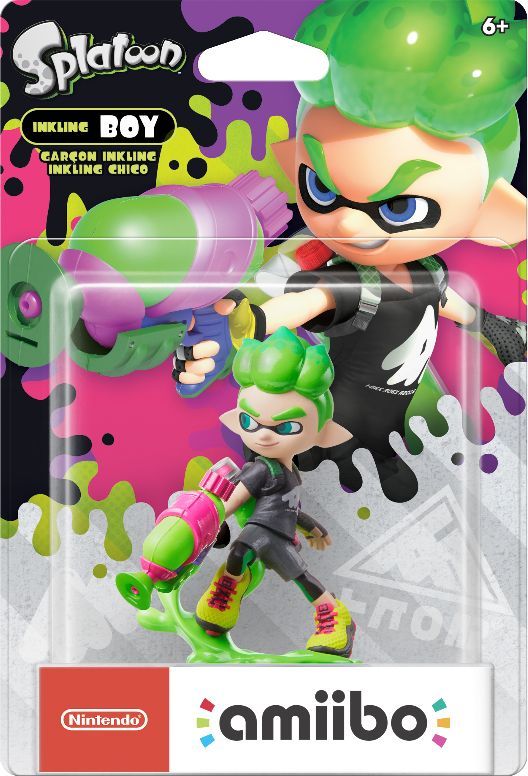 Splatoon Collection Inkling-Junge grün Cover
