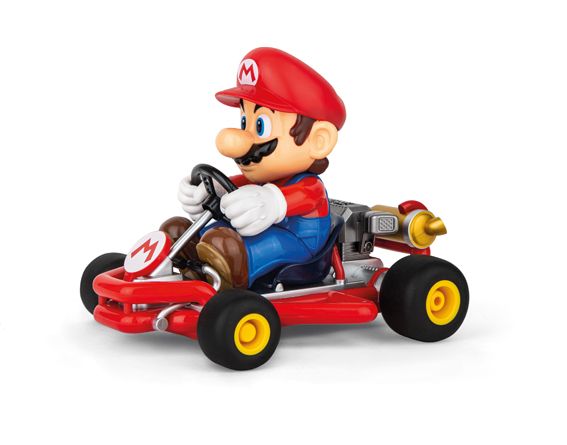Mario rettet im Kino das Pilzkönigreich – spielt zuhause mit via Carrera RC