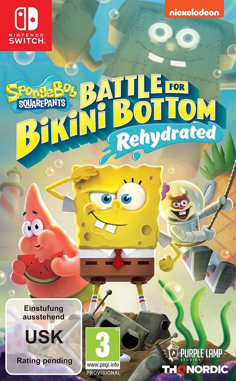 SpongeBob Schwammkopf: Schlacht um Bikini Bottom - Rehydrated Cover