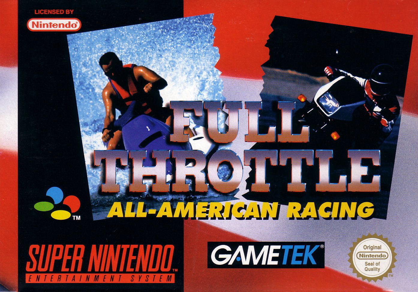 Full Throttle: All-American Racing Cover