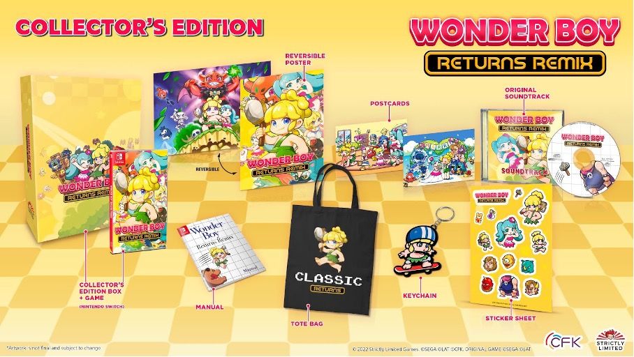 Wonder Boy Returns kehrt wieder!