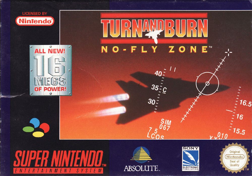 Turn and Burn: No-Fly Zone Cover