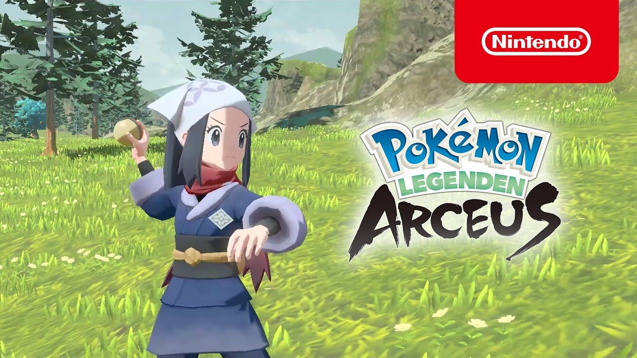 Ausführliches Gameplay zu Pokémon-Legenden: Arceus