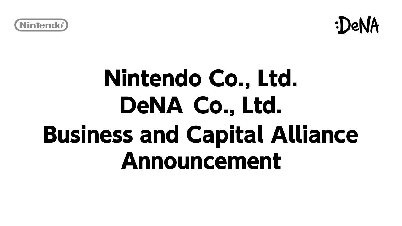 Nintendo & DeNA entwickeln Smartphone-Spiele