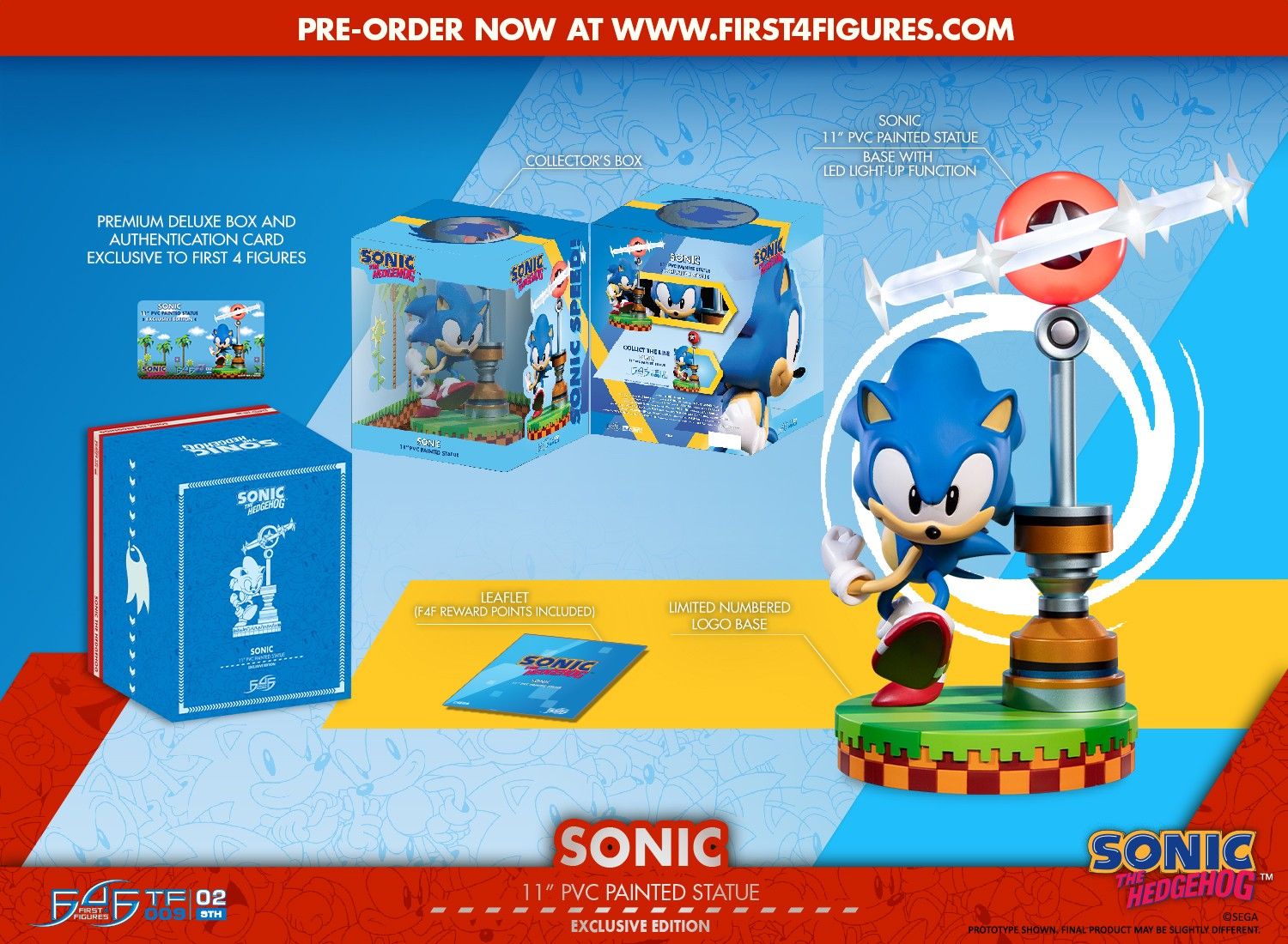 Weihnachtsgeschenk gesucht? Limitierte Sonic-Statute vorbestellen