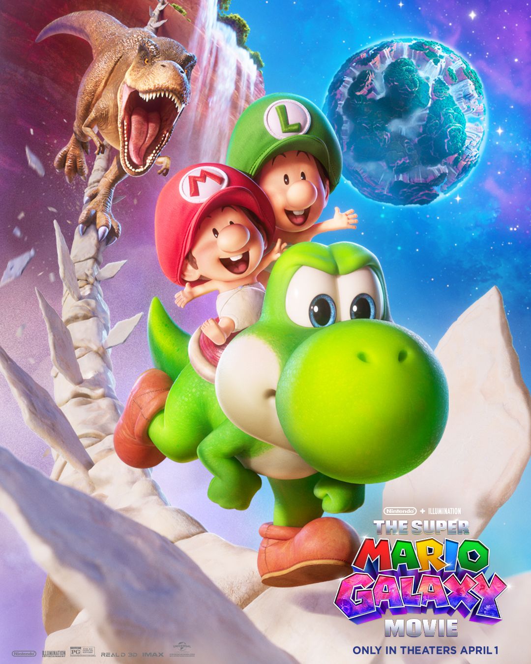 Neue Filmposter zum Super Mario Galaxy-Film