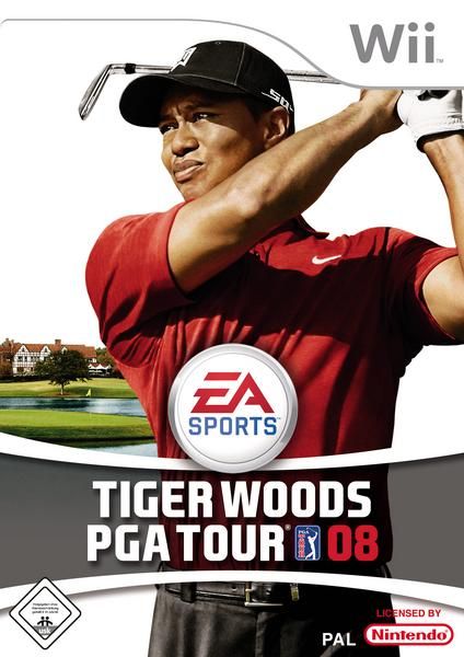 Tiger Woods PGA Tour 08 Cover