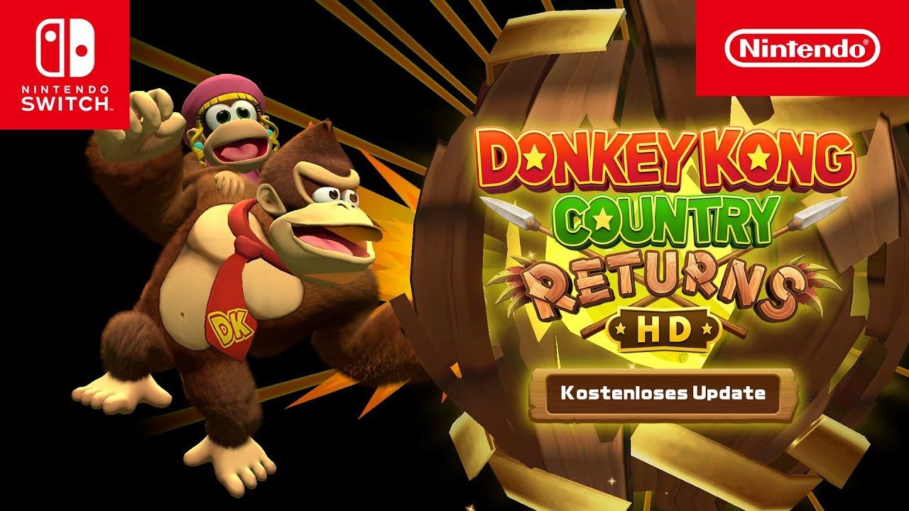 Donkey Kong Country Returns HD: Update 1.1.0 bringt Neues
