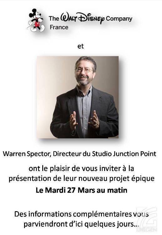 Warren Spector: epische Ankündigung