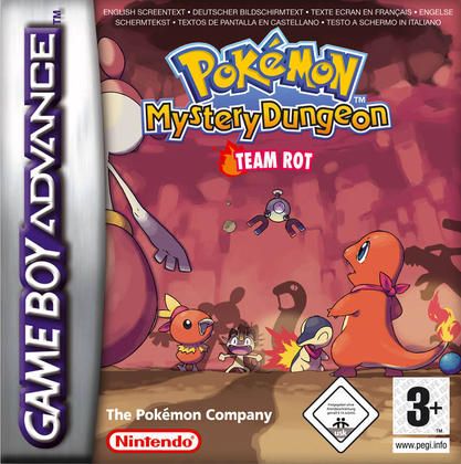 Pokémon Mystery Dungeon: Team Rot Cover