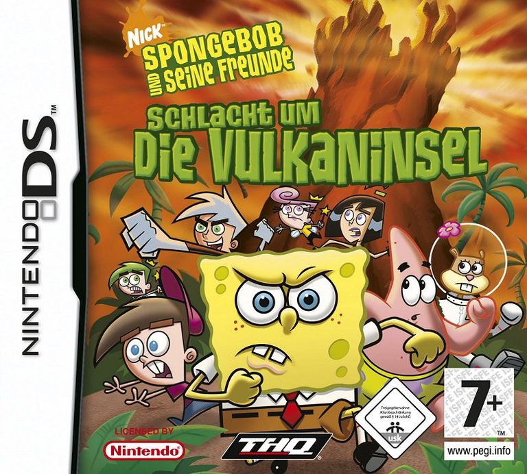 SpongeBob & seine Freunde: Schlacht um die Vulkaninsel Cover
