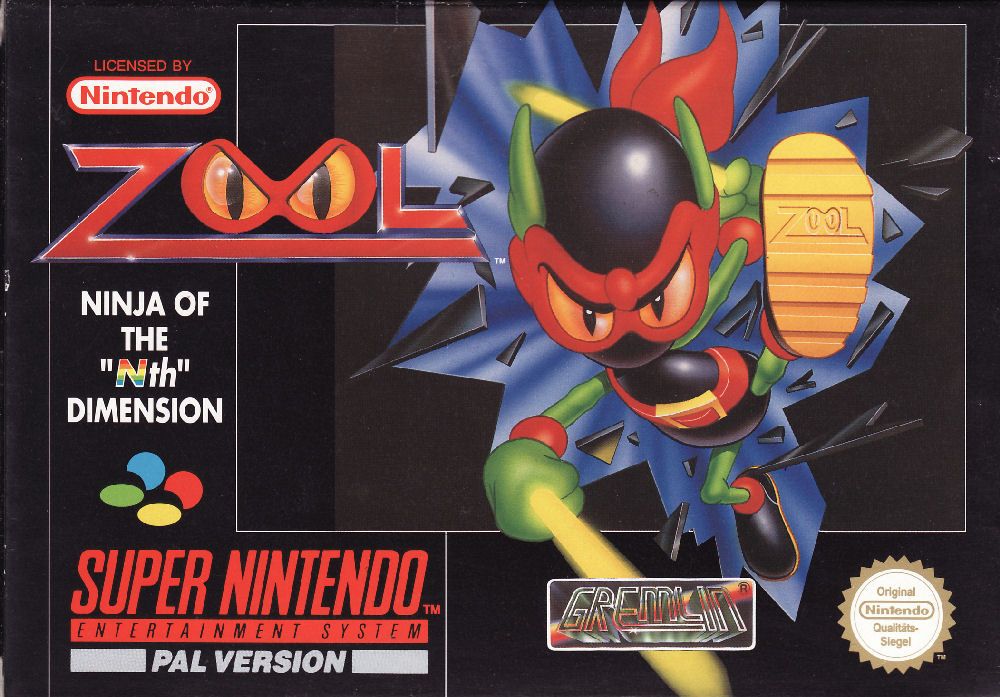 Zool: Ninja of the Nth Dimension Cover