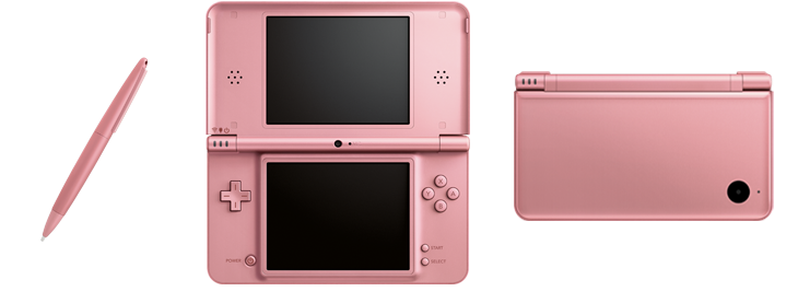 DSi XL in Metallic Rose