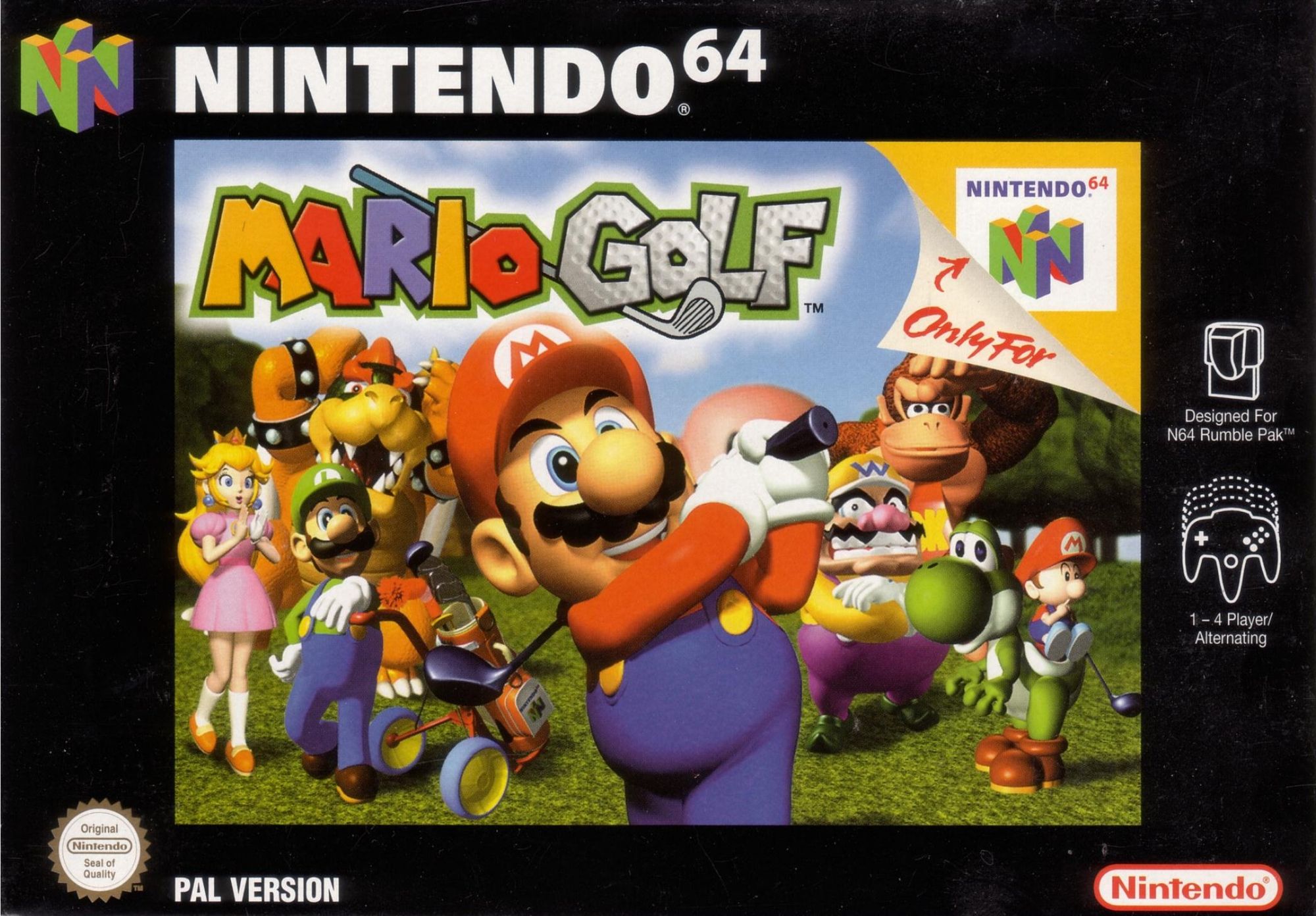 Mario Golf Cover