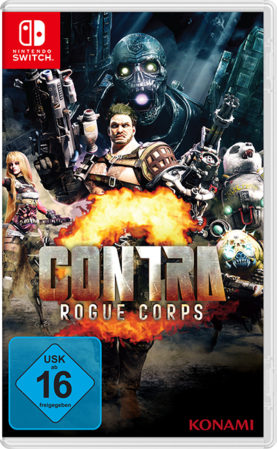 Vorgeschmackt: Cover zu Contra: Rogue Corps