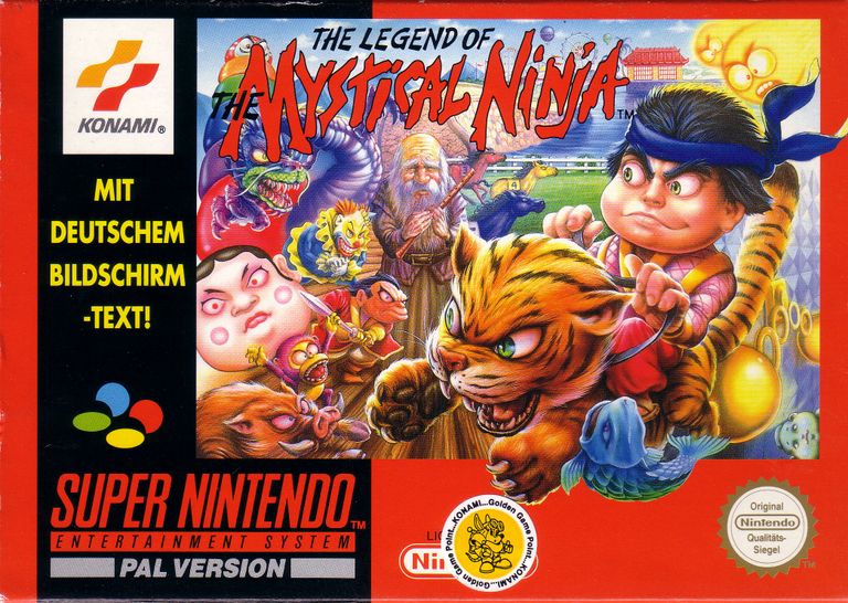 The Legend of the Mystical Ninja Cover