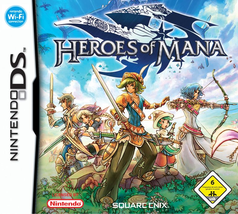 Heroes of Mana Cover
