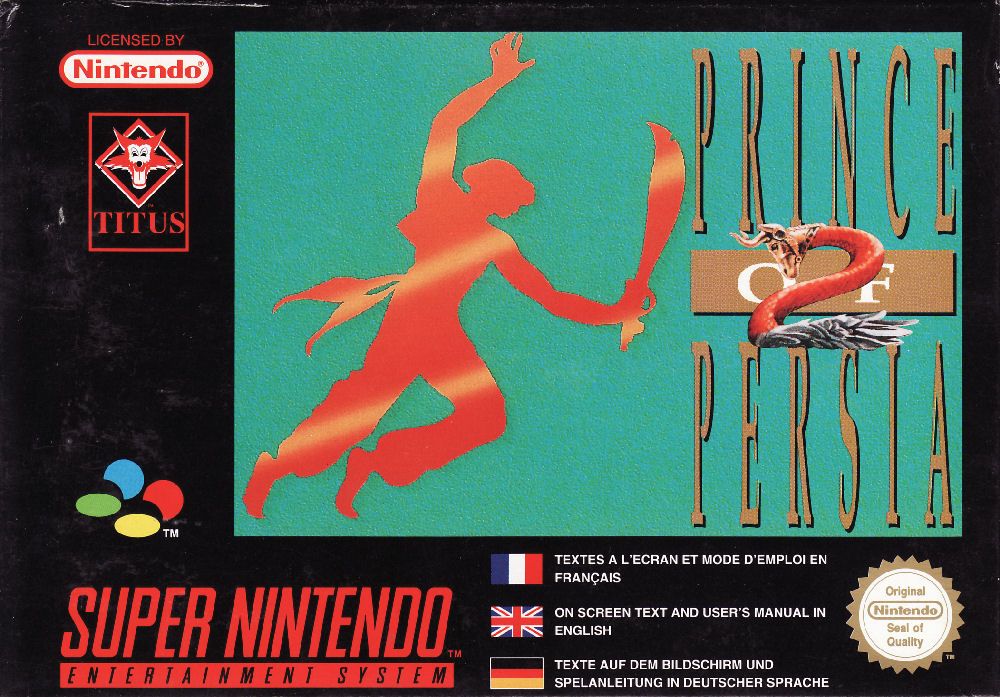 Prince of Persia 2 Cover