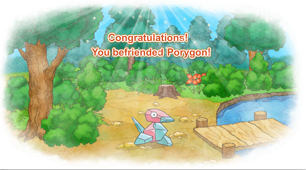 Spezielles Porygon für Pokémon Schwarz und Weiß