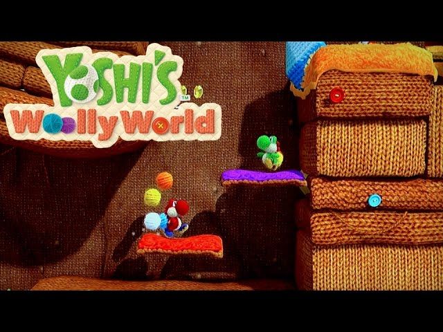 Yoshi`s Woolly World - Co-op Gameplay