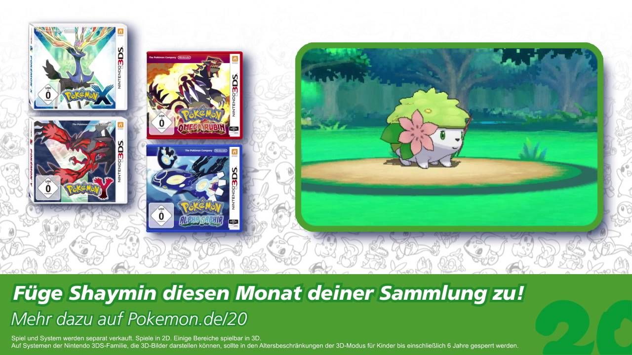 Pokémon 20: Shaymin