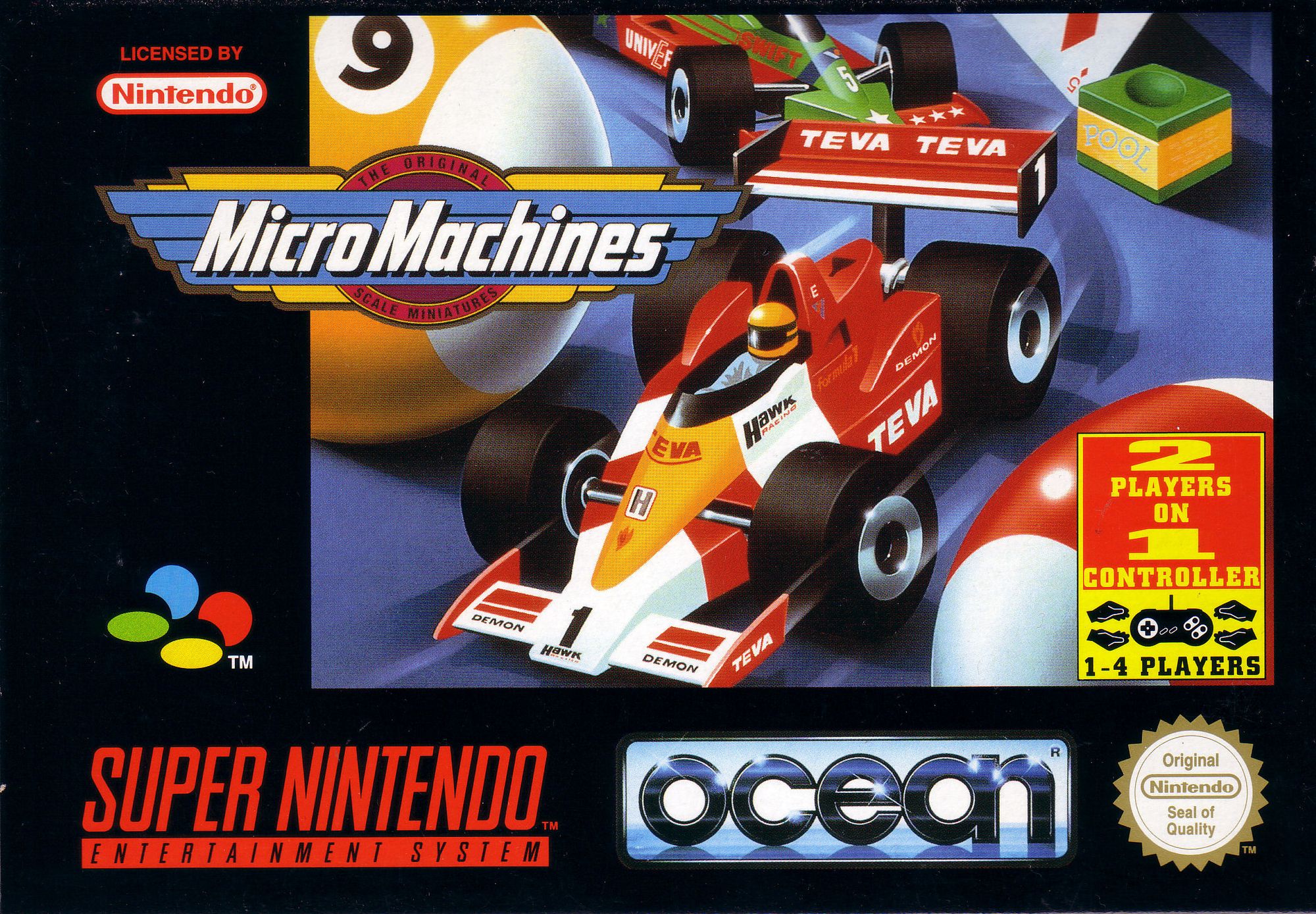 Micro Machines Cover