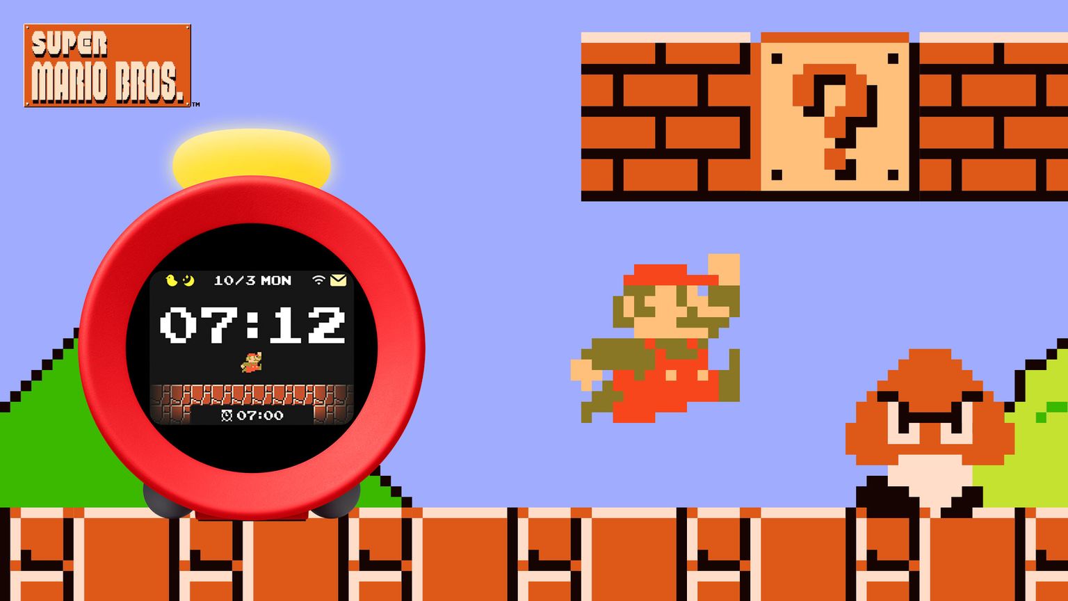 Nintendo Sound Clock: Alarmo erhält Inhalte zu Super Mario Bros. (NES)