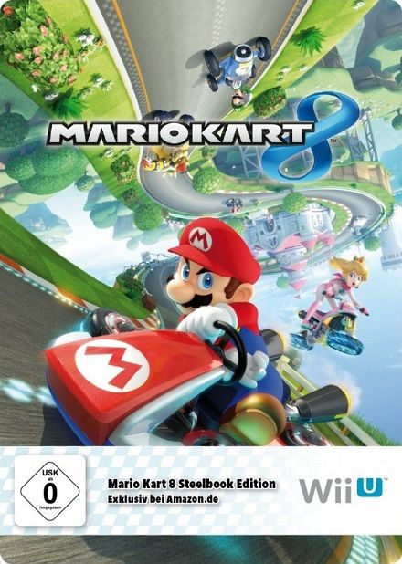 Amazon.de bietet Steelbook Edition für Mario Kart 8 an.