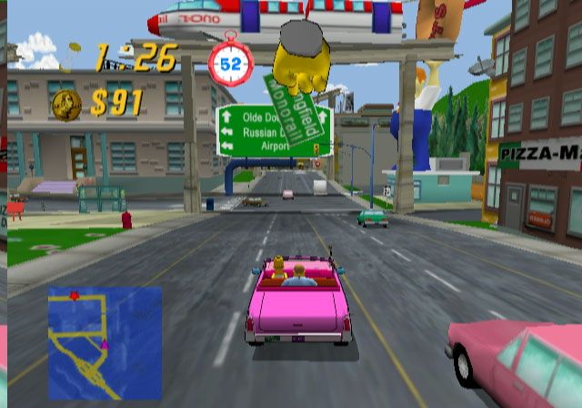 The Simpsons Road Rage