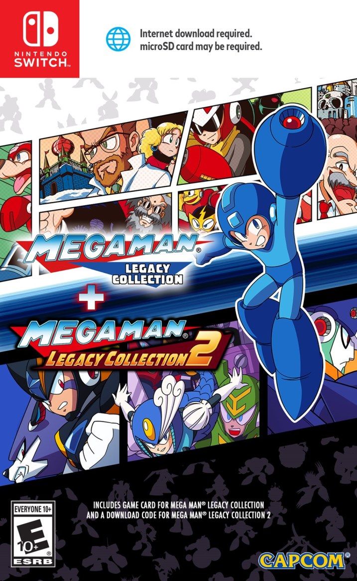Mega Man Legacy Collection 2 Cover