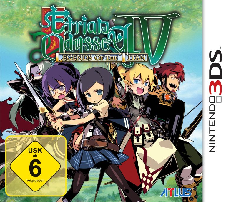 Etrian Odyssey IV: Legends of the Titan Cover