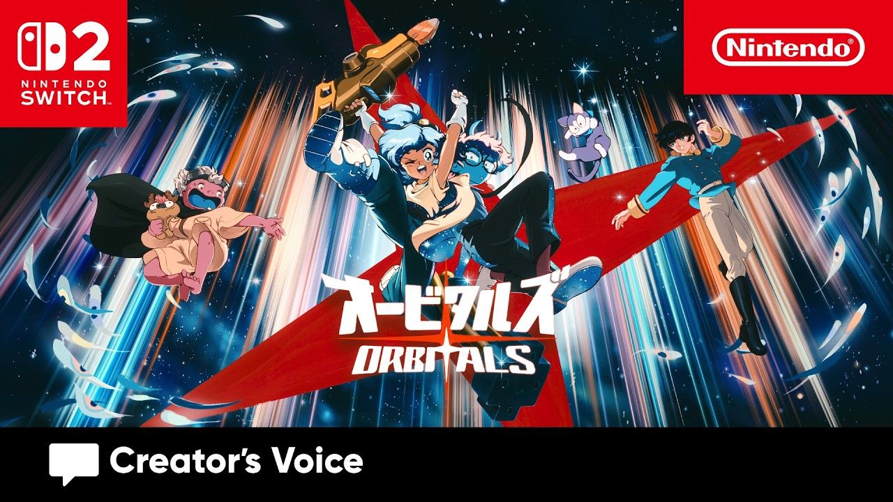 Orbitals – Neues „Creator’s Voice“-Video von Nintendo zeigt Koop-Mechaniken und 80er-Jahre-Anime-Charme