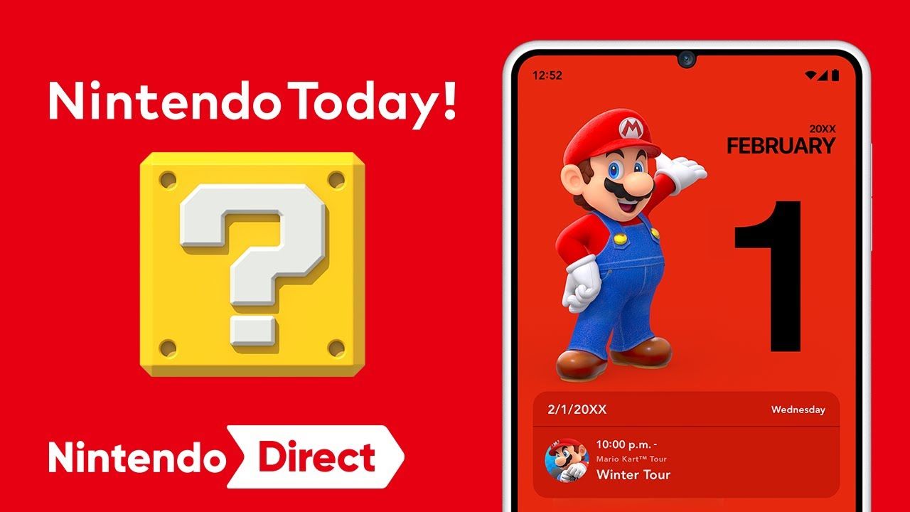 Nintendo Today!-App und virtuelle Softwarekarten