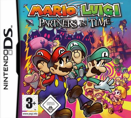 Mario & Luigi: Partners in Time Cover
