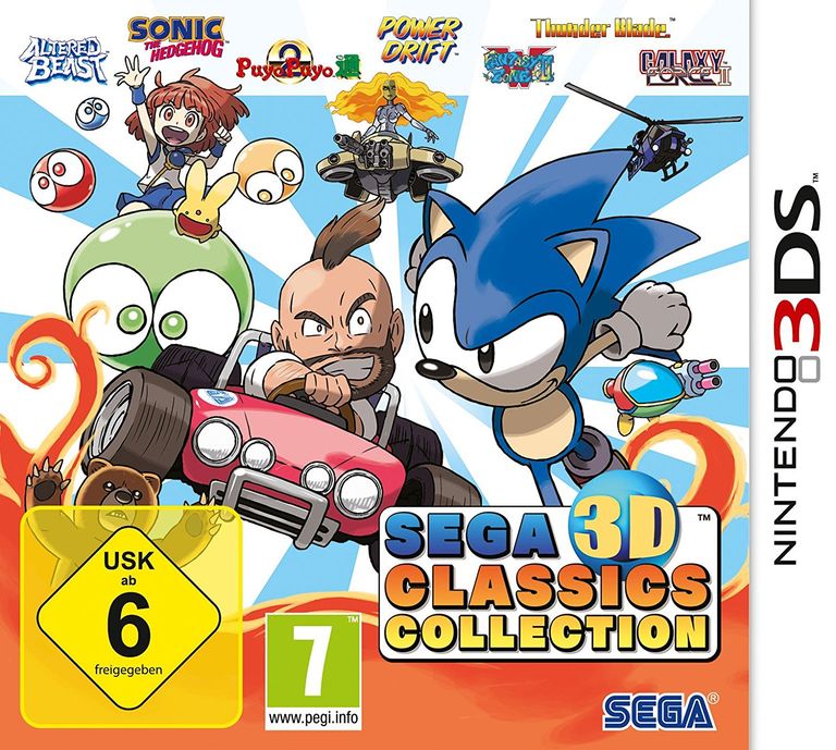 SEGA 3D Classics Collection Cover