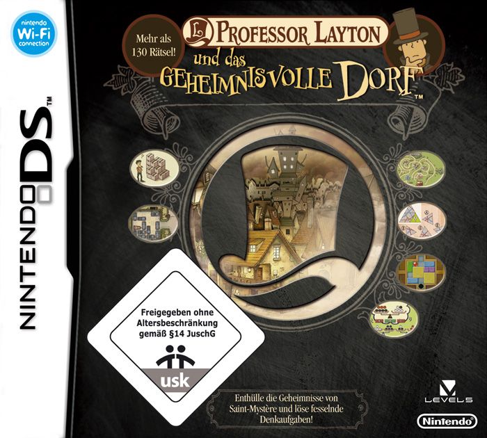 Professor Layton und das geheimnisvolle Dorf Cover