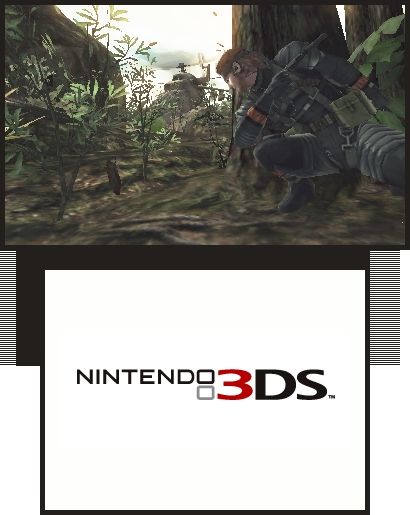 Metal Gear Solid Snake Eater 3D Cover