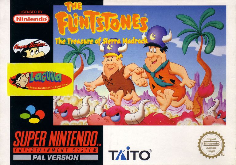 The Flintstones: The Treasure of Sierra Madrock Cover