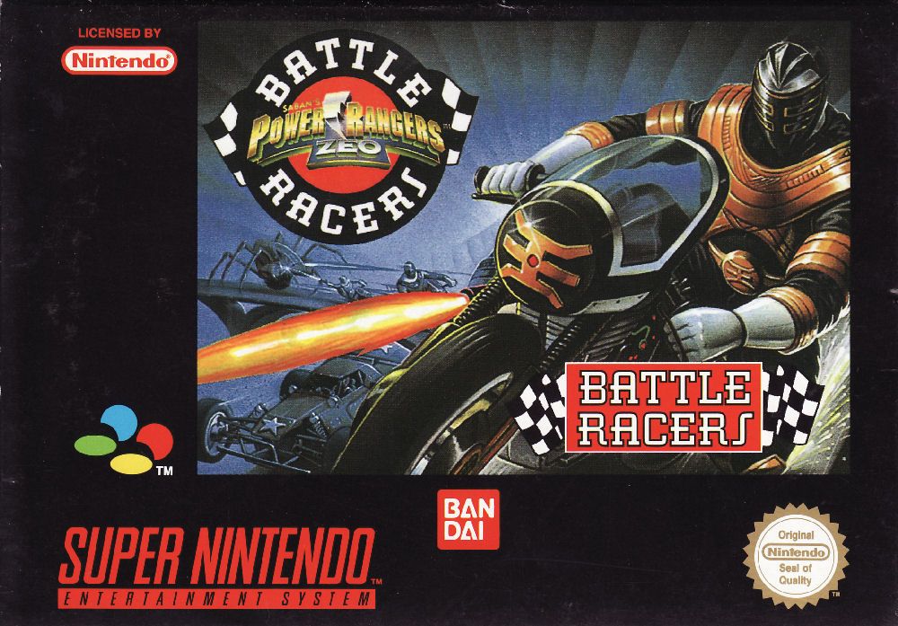 Power Rangers Zeo: Battle Racers Cover