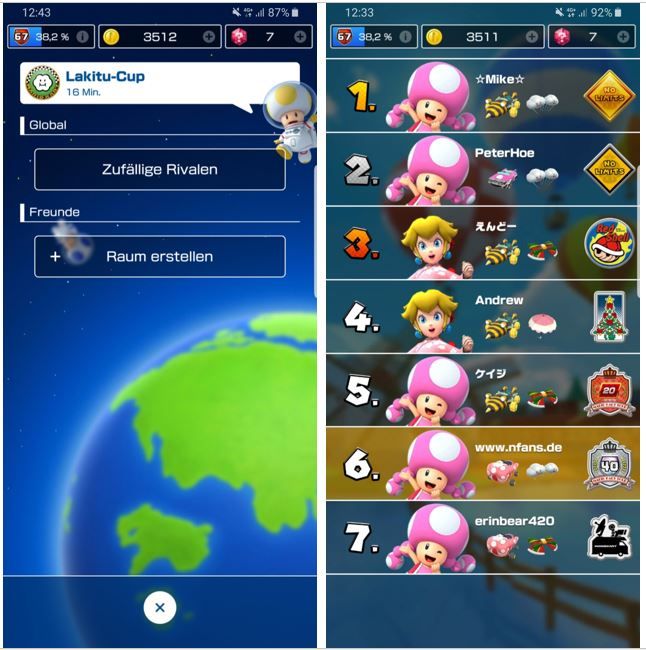 EILMELDUNG: Mario Kart Tour Multiplayer