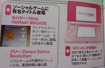 Arbeitet Nintendo am 3DS lite?