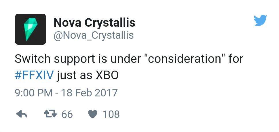 Kommt Final Fantasy XIV für Switch?