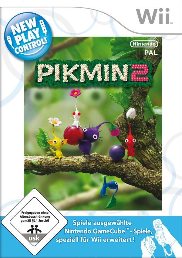 New Play Control! - Pikmin 2 Cover