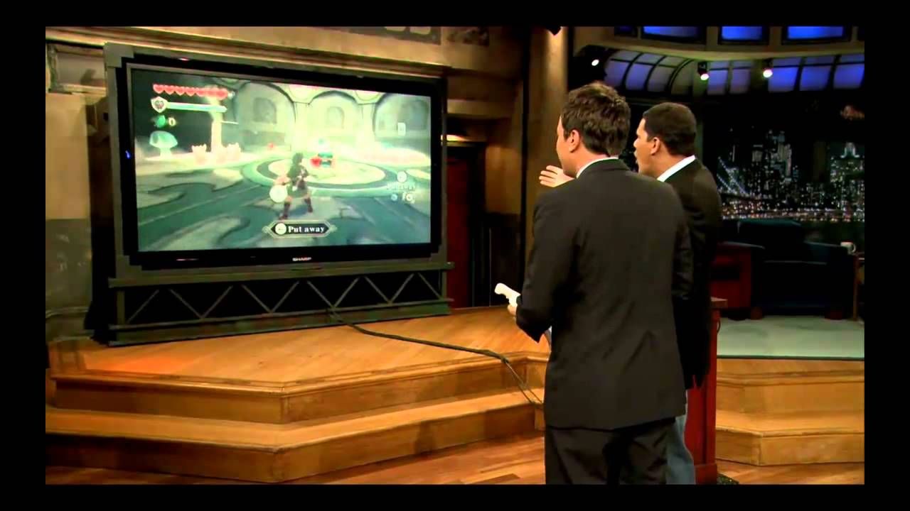 Reggie bei Jimmy Fallon Skyward Sword +  Wii U + Kid Icarus