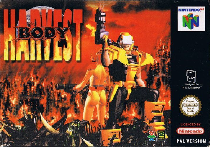 Body Harvest Cover